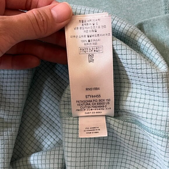 Patagonia Capilene Midweight Baselayer Polartec Zip Pullover - Women's Size XL - Picture 7 of 11